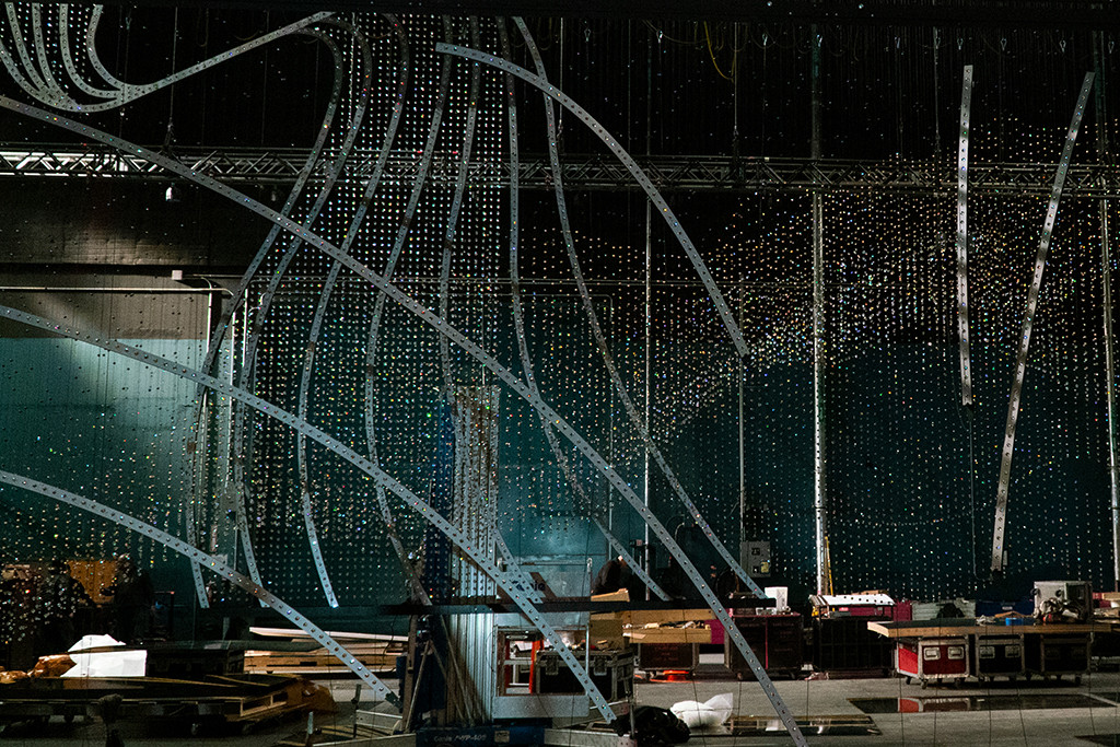 2019 Oscars Stage Set, Swarovski 2019 Oscars Stage Set, Swarovski